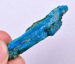 9.5grs BLUE OPAL ROUGH Peru Scenic Quality Jewelry Collector O777
