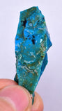 9.5grs BLUE OPAL ROUGH Peru Scenic Quality Jewelry Collector O777