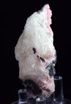 6.6cms RHODOCHROSITE MANGANO CALCITE Jordanite Galena Crystal Huanzala Peru Pink Mineral Specimen R682