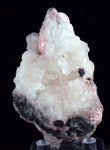 6.6cms RHODOCHROSITE MANGANO CALCITE Jordanite Galena Crystal Huanzala Peru Pink Mineral Specimen R682