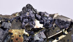 7.1cms PYRITE OCTAHEDRAL PERU Bournonite Galena Shiny Crystals Peru M252
