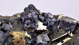 7.1cms PYRITE OCTAHEDRAL PERU Bournonite Galena Shiny Crystals Peru M252