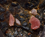 5.3cms GEM RHODOCHROSITE MANGANITE Quartz Crystals Uchucchacua Mineral Specimen R680