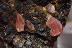 5.3cms GEM RHODOCHROSITE MANGANITE Quartz Crystals Uchucchacua Mineral Specimen R680