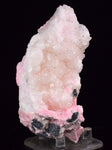 10.8cms RHODOCHROSITE ROSETTE QUARTZ Peru Pink Jordanite (?)  Crystals Collector Mineral Specimen R689