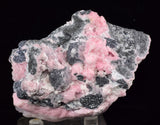 6.6cms RHODOCHROSITE ROSETTE QUARTZ Calcite Peru Pink Jordanite (?)  Crystals Collector Mineral Specimen R690