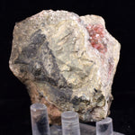 5.3cms GEM RHODOCHROSITE MANGANITE Quartz Crystals Uchucchacua Mineral Specimen R691