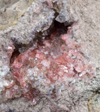 5.3cms GEM RHODOCHROSITE MANGANITE Quartz Crystals Uchucchacua Mineral Specimen R691