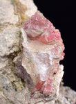 6.7cms GEM RHODOCHROSITE MANGANITE Quartz Crystals Uchucchacua Mineral Specimen R692