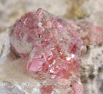 6.7cms GEM RHODOCHROSITE MANGANITE Quartz Crystals Uchucchacua Mineral Specimen R692