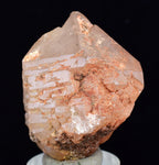 3.6cms NATURAL QUARTZ CRYSTAL Cathedral Hematite Mineral Specimen Q380