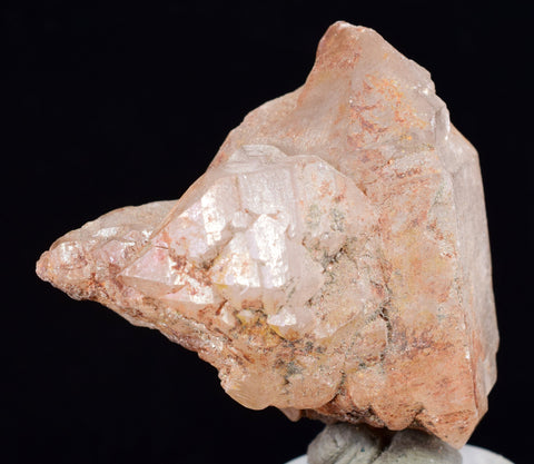 4.3cms NATURAL QUARTZ CRYSTAL Cathedral Hematite Mineral Specimen Q381