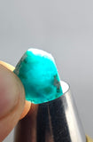 1.5cts GEM SILICA CHRYSOCOLLA Polished Blue Chalcedony Peru Mineral Specimen B95