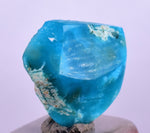 1.5cts GEM SILICA CHRYSOCOLLA Polished Blue Chalcedony Peru Mineral Specimen B95