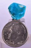 1.5cts GEM SILICA CHRYSOCOLLA Polished Blue Chalcedony Peru Mineral Specimen B95