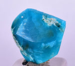 1.5cts GEM SILICA CHRYSOCOLLA Polished Blue Chalcedony Peru Mineral Specimen B95