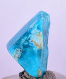 3.5cts GEM SILICA CHRYSOCOLLA Polished Blue Chalcedony Peru Mineral Specimen B97