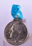 3.5cts GEM SILICA CHRYSOCOLLA Polished Blue Chalcedony Peru Mineral Specimen B97