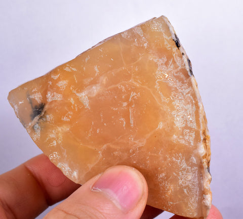 126 Grams GOLDEN OPAL CANDY Rough Facet Old Stock Translucent Mineral Specimen O780