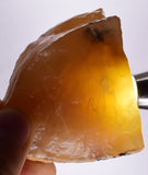 126 Grams GOLDEN OPAL CANDY Rough Facet Old Stock Translucent Mineral Specimen O780