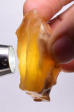 23 Grams GOLDEN OPAL CANDY Rough Facet Old Stock Translucent Mineral Specimen O782