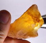 34 Grams GOLDEN OPAL CANDY Rough Facet Old Stock Translucent Mineral Specimen O783