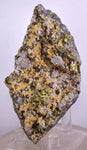 10.4cms APATITE SIDERITE  Crystals Quartz Chalcopyrite Peru Mineral Specimen A588