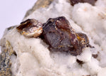5.7cms SPHALERITE BARITE QUARTZ Gem Peru Crystals Manuelita Mine Morococha Display or To Cut It Facet Grade Collector M253