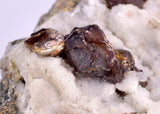 5.7cms SPHALERITE BARITE QUARTZ Gem Peru Crystals Manuelita Mine Morococha Display or To Cut It Facet Grade Collector M253