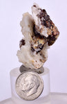 3.9cms SPHALERITE BARITE QUARTZ Gem Peru Crystals Manuelita Mine Morococha Display or To Cut It Facet Grade Collector M254