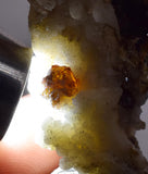 3.9cms SPHALERITE BARITE QUARTZ Gem Peru Crystals Manuelita Mine Morococha Display or To Cut It Facet Grade Collector M254
