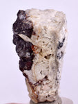 5cms SPHALERITE BARITE QUARTZ Gem Peru Crystals Manuelita Mine Morococha Display or To Cut It Facet Grade Collector M255