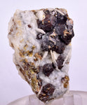 6.1cms SPHALERITE BARITE QUARTZ Gem Peru Crystals Manuelita Mine Morococha Display or To Cut It Facet Grade Collector M256
