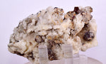 7.7cms SPHALERITE BARITE QUARTZ Gem Peru Crystals Manuelita Mine Morococha Display or To Cut It Facet Grade Collector M257