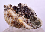 7.7cms SPHALERITE BARITE QUARTZ Gem Peru Crystals Manuelita Mine Morococha Display or To Cut It Facet Grade Collector M257