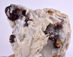 5.8cms SPHALERITE BARITE QUARTZ Gem Peru Crystals Manuelita Mine Morococha Display or To Cut It Facet Grade Collector M258