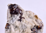 5.8cms SPHALERITE BARITE QUARTZ Gem Peru Crystals Manuelita Mine Morococha Display or To Cut It Facet Grade Collector M258