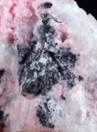 6.6cms RHODOCHROSITE MANGANO CALCITE Jordanite Galena Crystal Huanzala Peru Pink Mineral Specimen R682