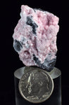 3.6cms RHODOCHROSITE ROSETTE QUARTZ Peru Pink Jordanite  Crystals Collector Mineral Specimen R683
