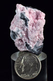 3.6cms RHODOCHROSITE ROSETTE QUARTZ Peru Pink Jordanite  Crystals Collector Mineral Specimen R683