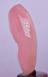 17.5carats GEM PINK OPAL Mother Mary Peru Carving Handmade Sculpture J544