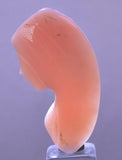 17.5carats GEM PINK OPAL Mother Mary Peru Carving Handmade Sculpture J544