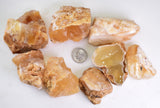 360 Grams GOLDEN OPAL CANDY Rough Facet Old Stock Translucent Mineral Specimen O784