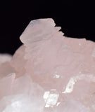10.8cms RHODOCHROSITE ROSETTE QUARTZ Peru Pink Jordanite (?)  Crystals Collector Mineral Specimen R689