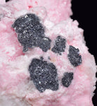 10.8cms RHODOCHROSITE ROSETTE QUARTZ Peru Pink Jordanite (?)  Crystals Collector Mineral Specimen R689
