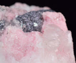 6.6cms RHODOCHROSITE ROSETTE QUARTZ Calcite Peru Pink Jordanite (?)  Crystals Collector Mineral Specimen R690