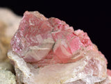 6.7cms GEM RHODOCHROSITE MANGANITE Quartz Crystals Uchucchacua Mineral Specimen R692