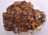 16cms NATURAL QUARTZ CRYSTAL Hematite Mineral Specimen Q382