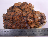 16cms NATURAL QUARTZ CRYSTAL Hematite Mineral Specimen Q382