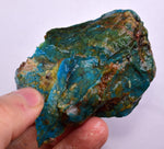 87grs BLUE OPAL  Peru Scenic Quality Jewelry Collector O786